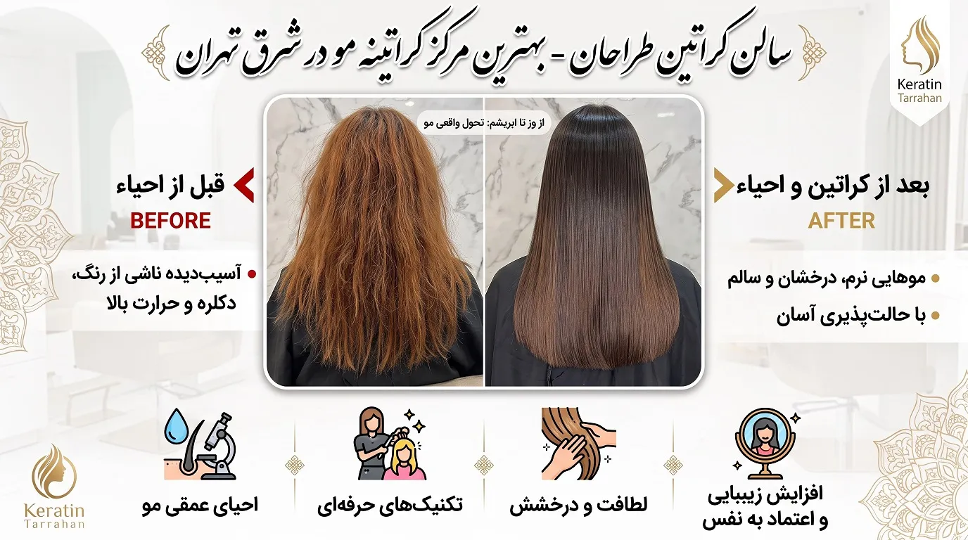 سالن کراتین طراحان