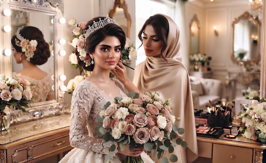 بهترین سالن زیبایی عروس در تهران