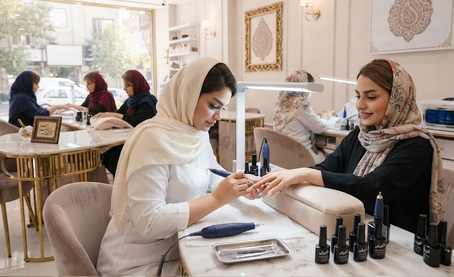 بهترین سالن کاشت ناخن در تهران