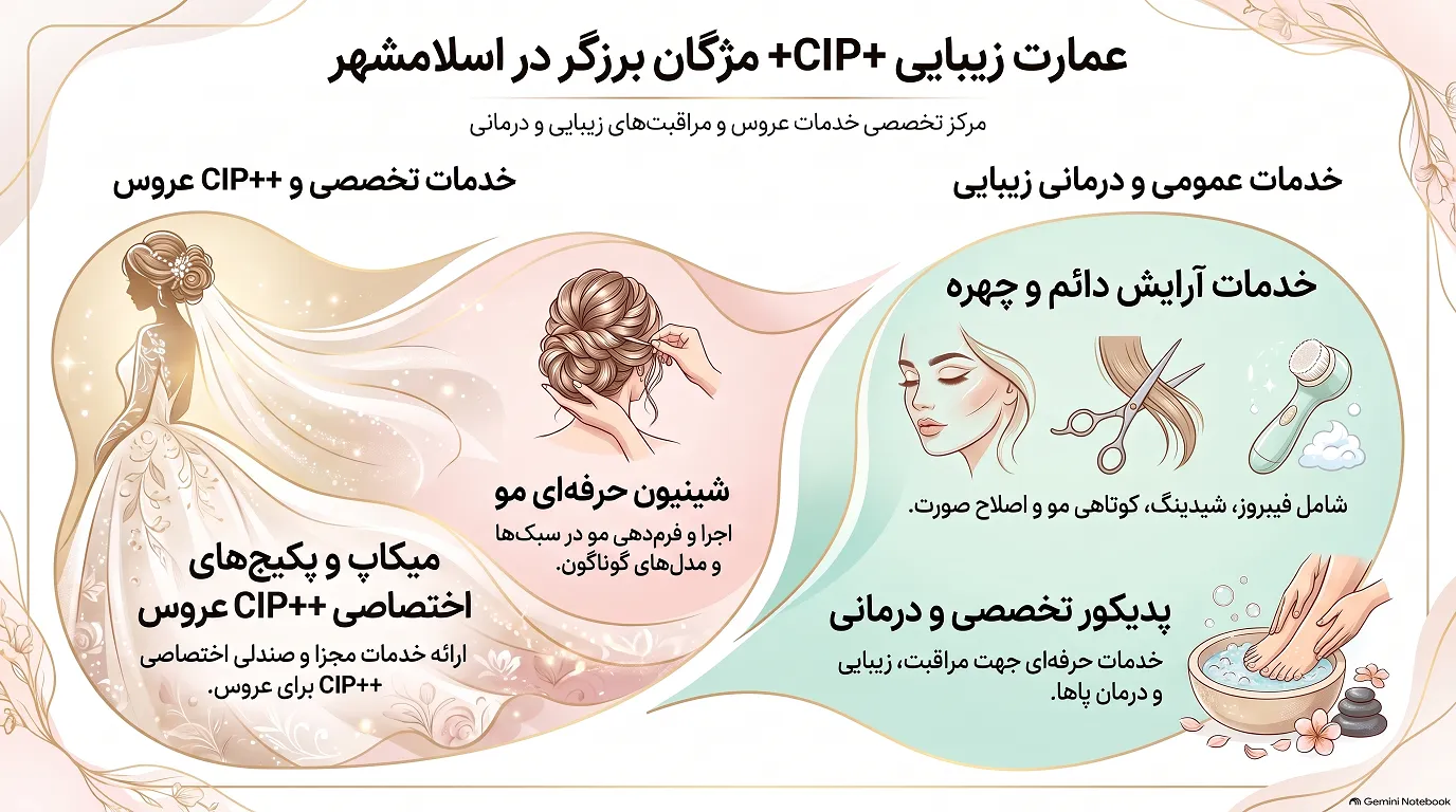 خدمات عمارت زیبای مژگان برزگر در اسلامشهر