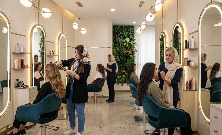 بهترین سالن زیبایی در گیشا
